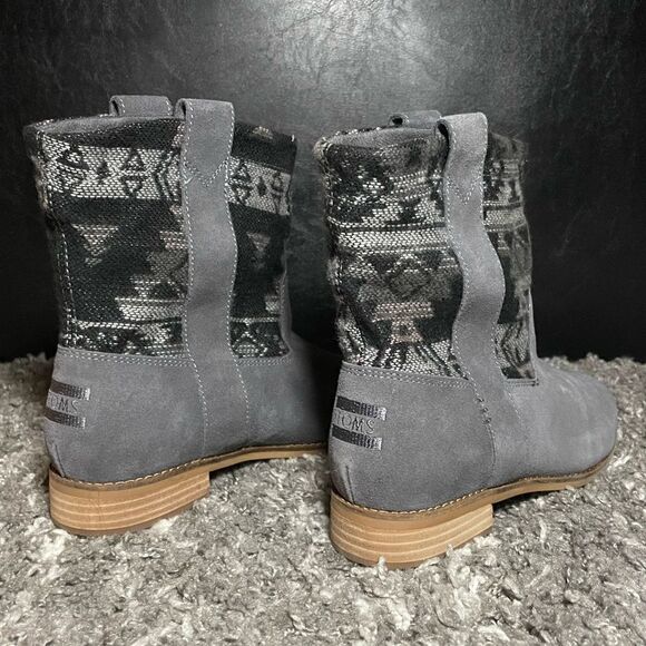 NIB TOMS Laurel Southwest Booties - Picture 6 of 9